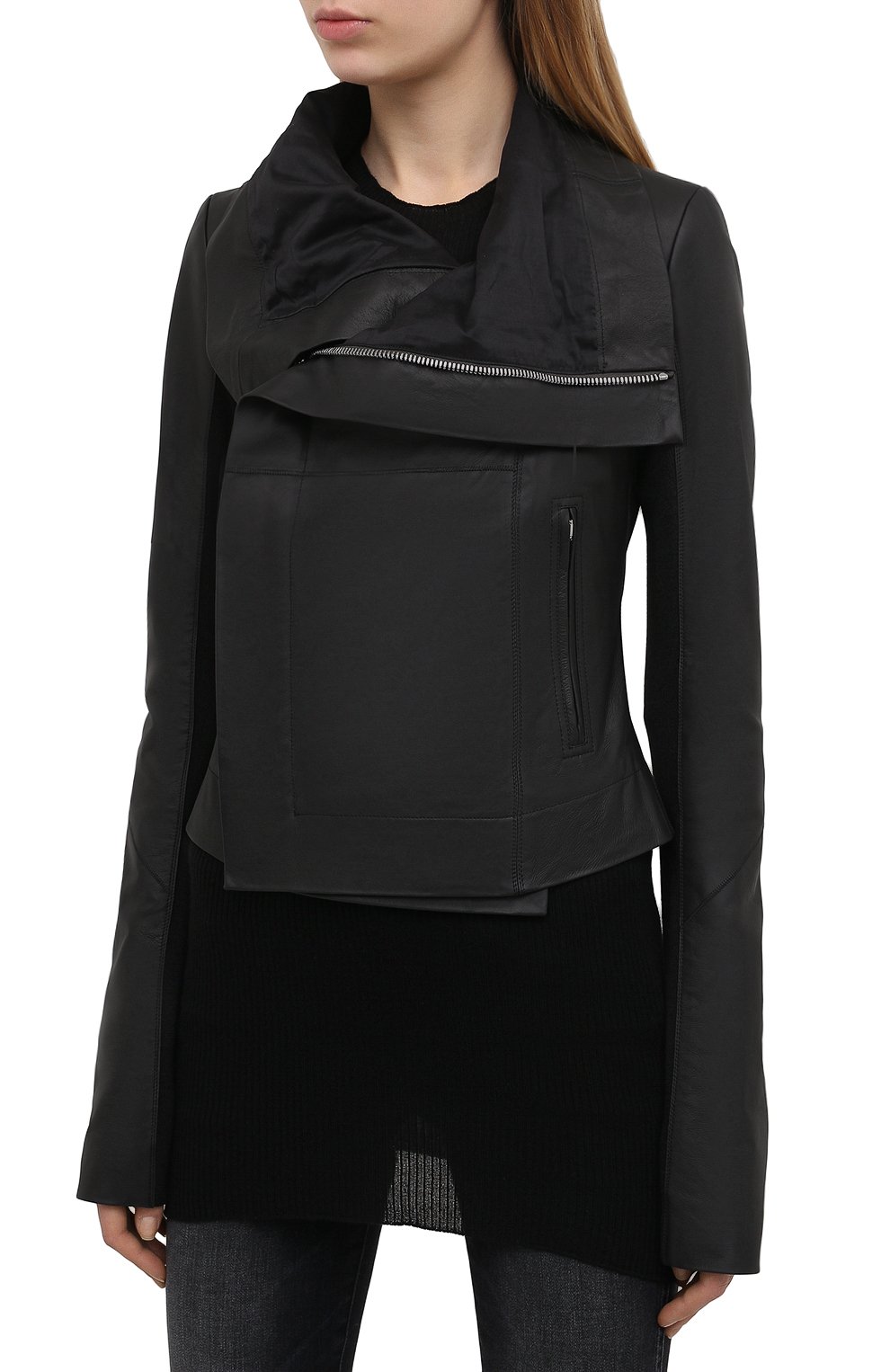 Кожаная куртка RICK OWENS, арт. RP21S3708/LP, фото 3