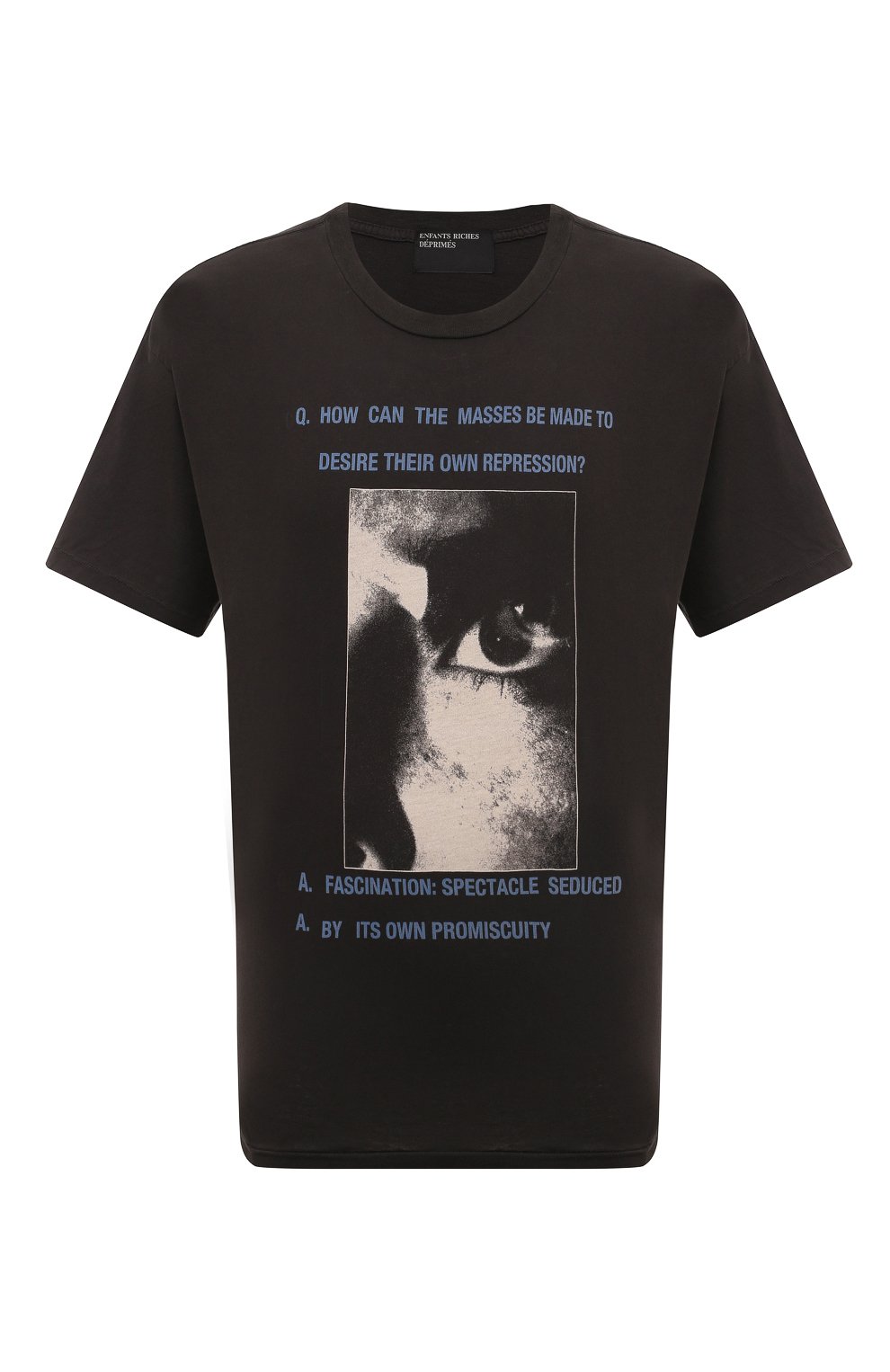 Хлопковая футболка ENFANTS RICHES DEPRIMES, арт. 010-749, фото 1