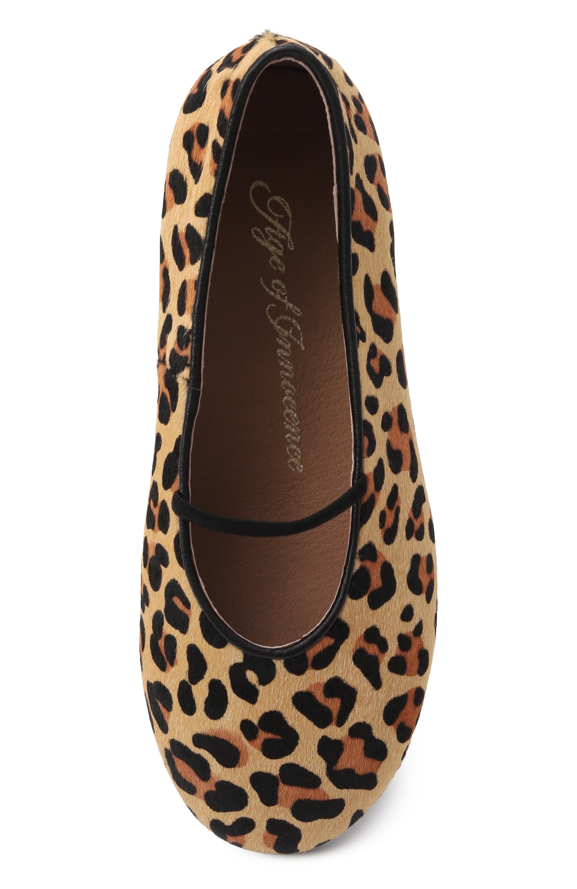 Кожаные балетки daphne AGE OF INNOCENCE, арт. 000483/DAPHNE ANIMAL PRINT/32, фото 4
