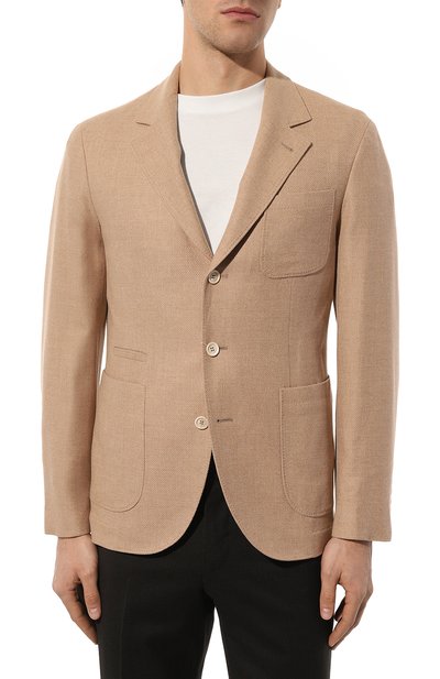 Пиджак из шерсти и кашемира BRUNELLO CUCINELLI, арт. MY4087BND, фото 3