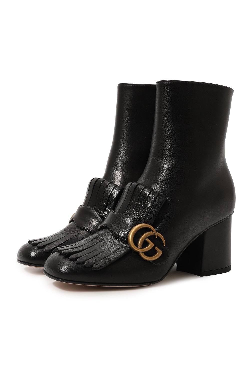 Кожаные ботильоны marmont GUCCI, арт. 408210 C9D00, фото 1