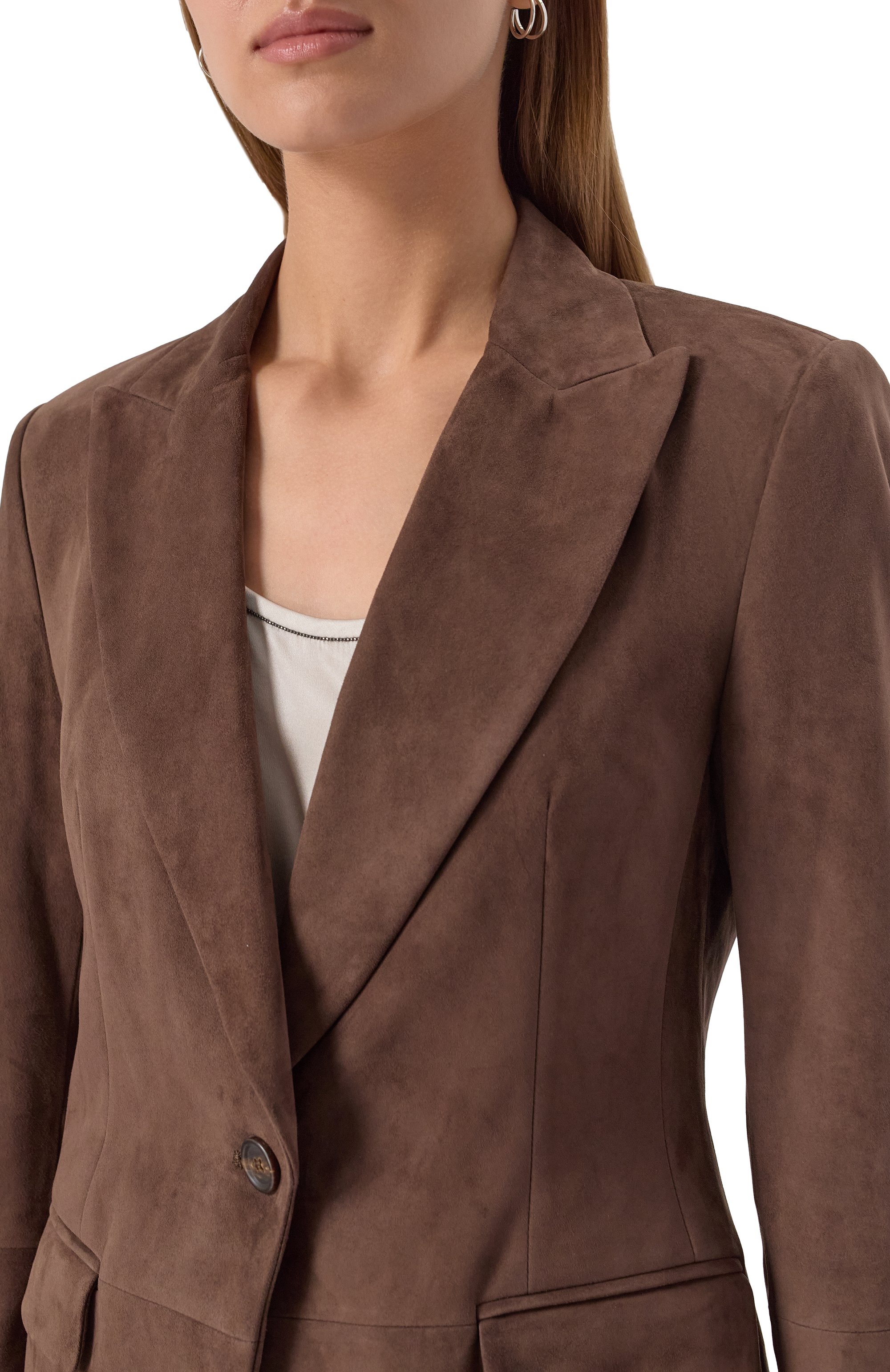 Замшевый жакет BRUNELLO CUCINELLI, арт. MPCLF208XP, фото 5