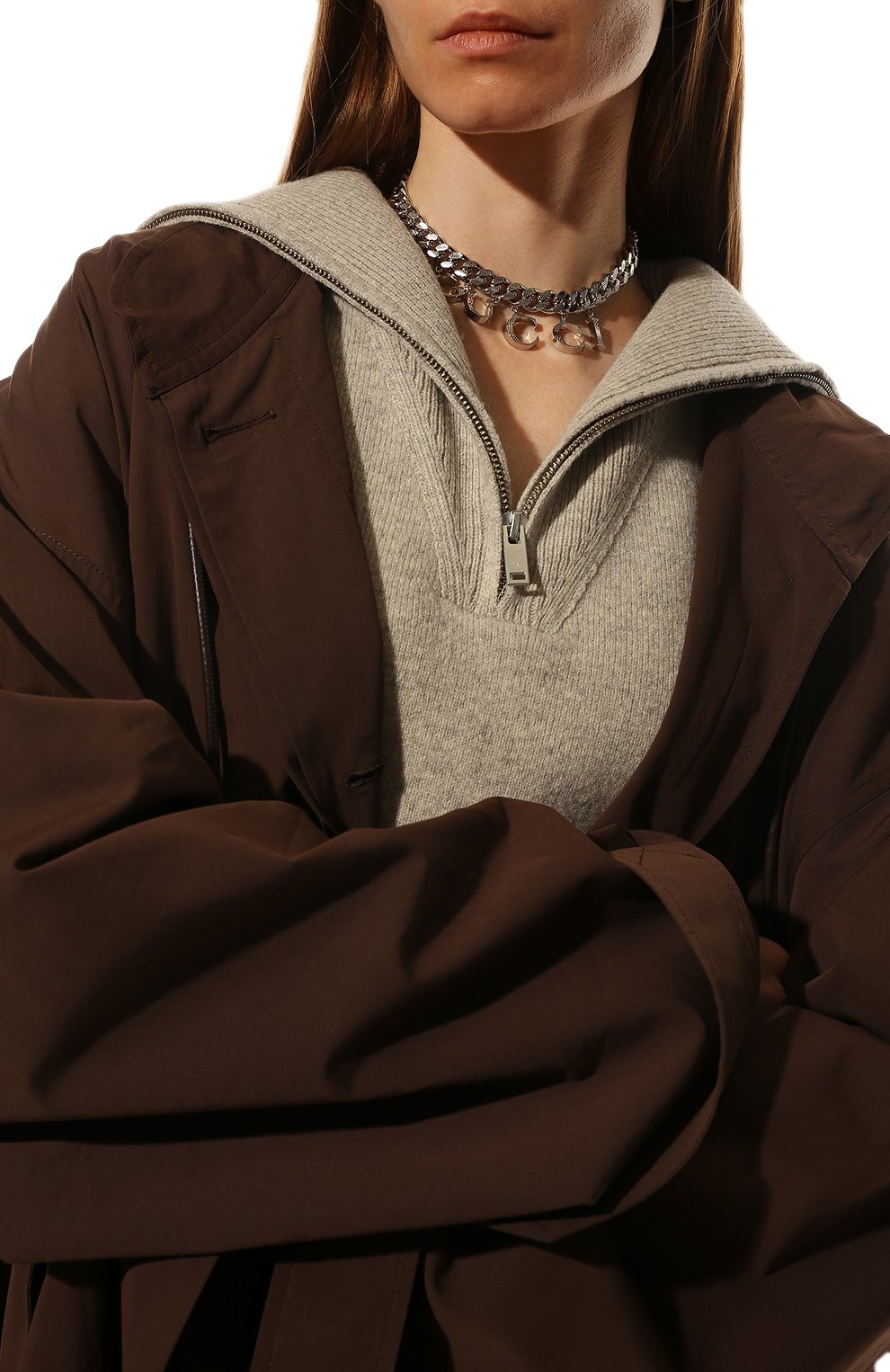 Чокер GUCCI серебряного цвета по цене 110880 руб., арт. 675767/I4601, фото 2 Чокер GUCCI, арт. 675767/I4601, фото 2