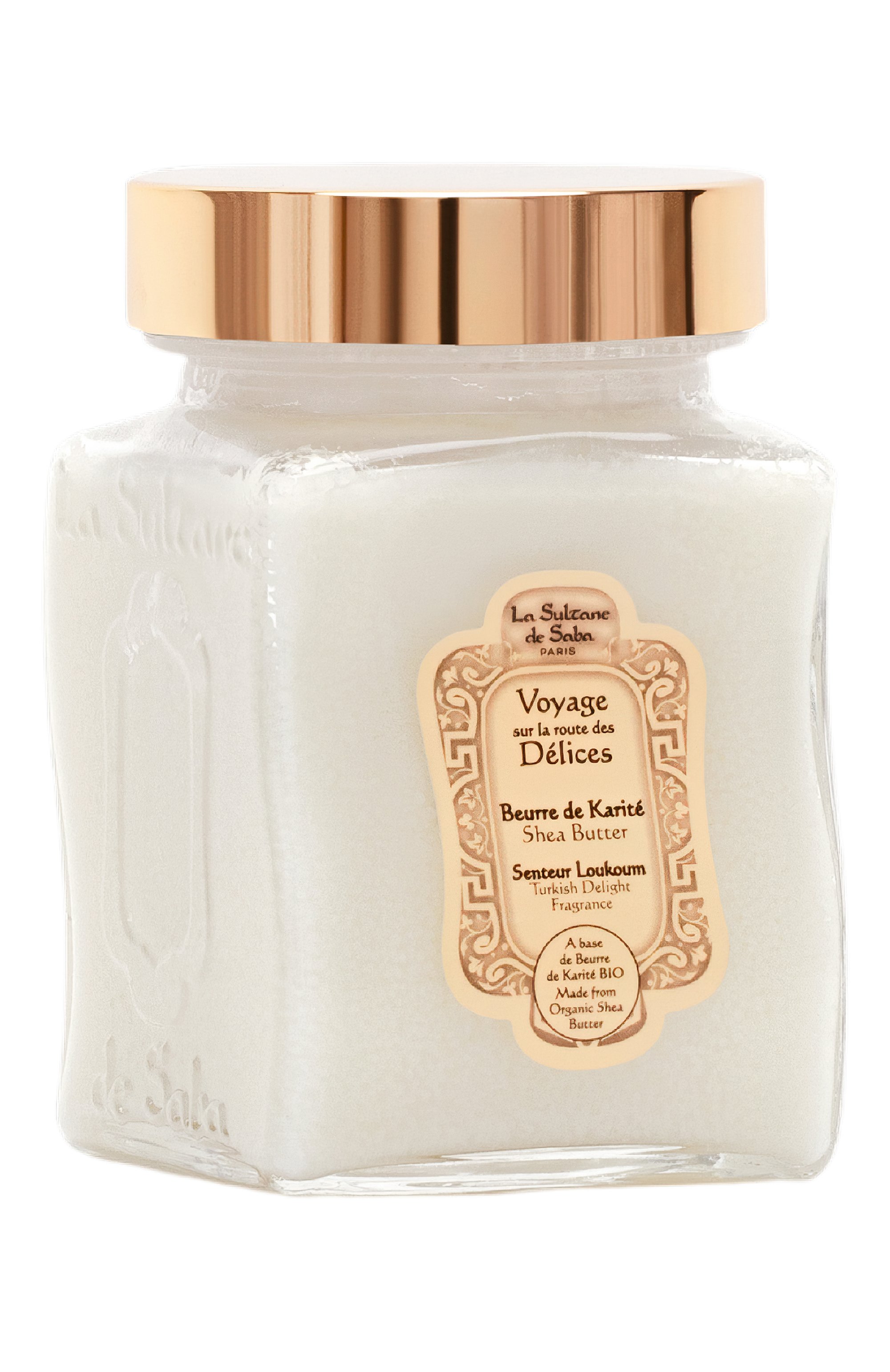 Масло карите для тела и волос "лукум" (300ml) LA SULTANE DE SABA бесцветного цвета по цене 10700 руб., арт. 3700448602404, фото 2 Масло карите для тела и волос "лукум" (300ml) LA SULTANE DE SABA, арт. 3700448602404, фото 2