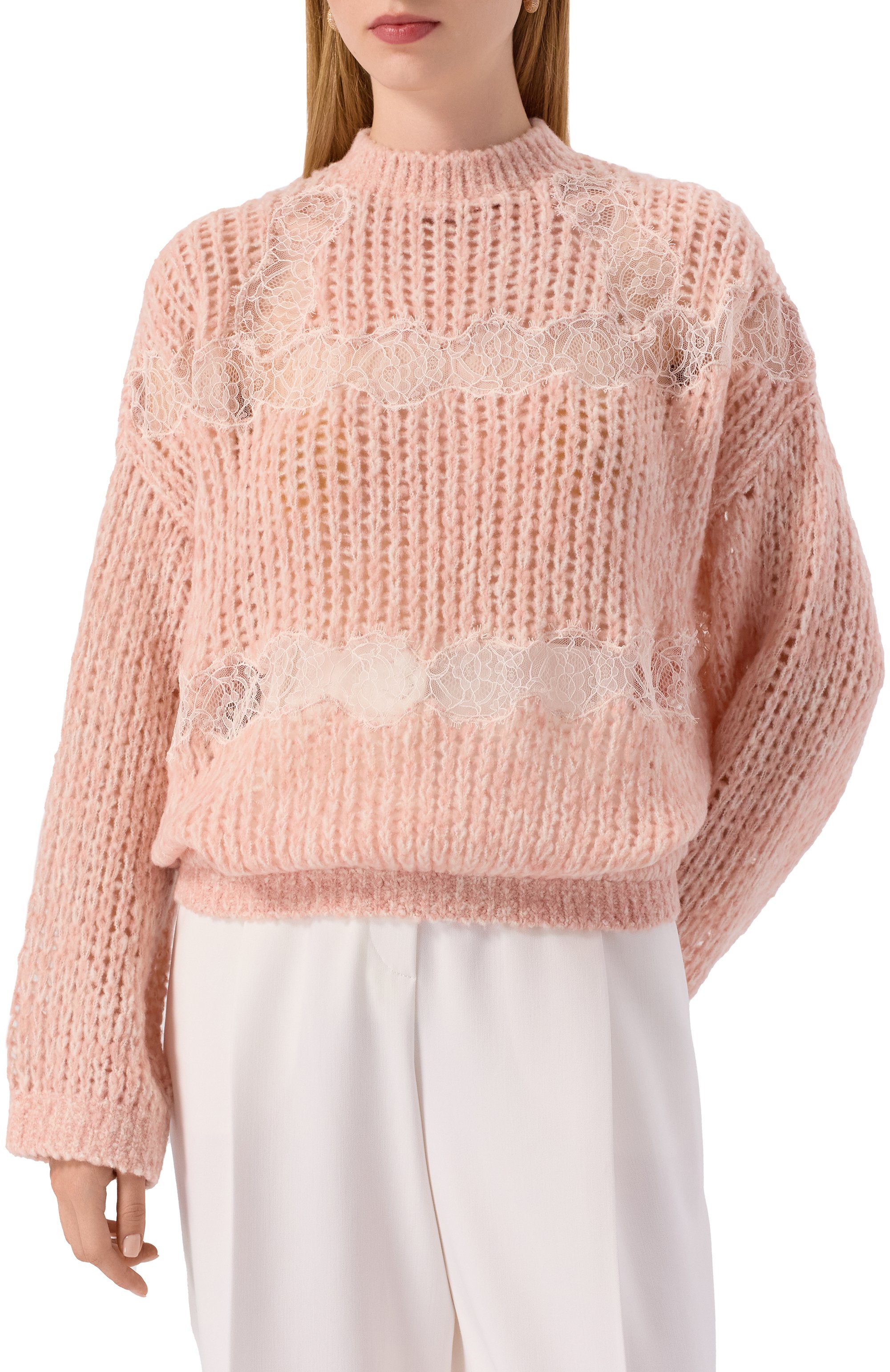 Свитер из шерсти и кашемира GIAMBATTISTA VALLI, арт. 25FWPVCM012B/15WCA, фото 3