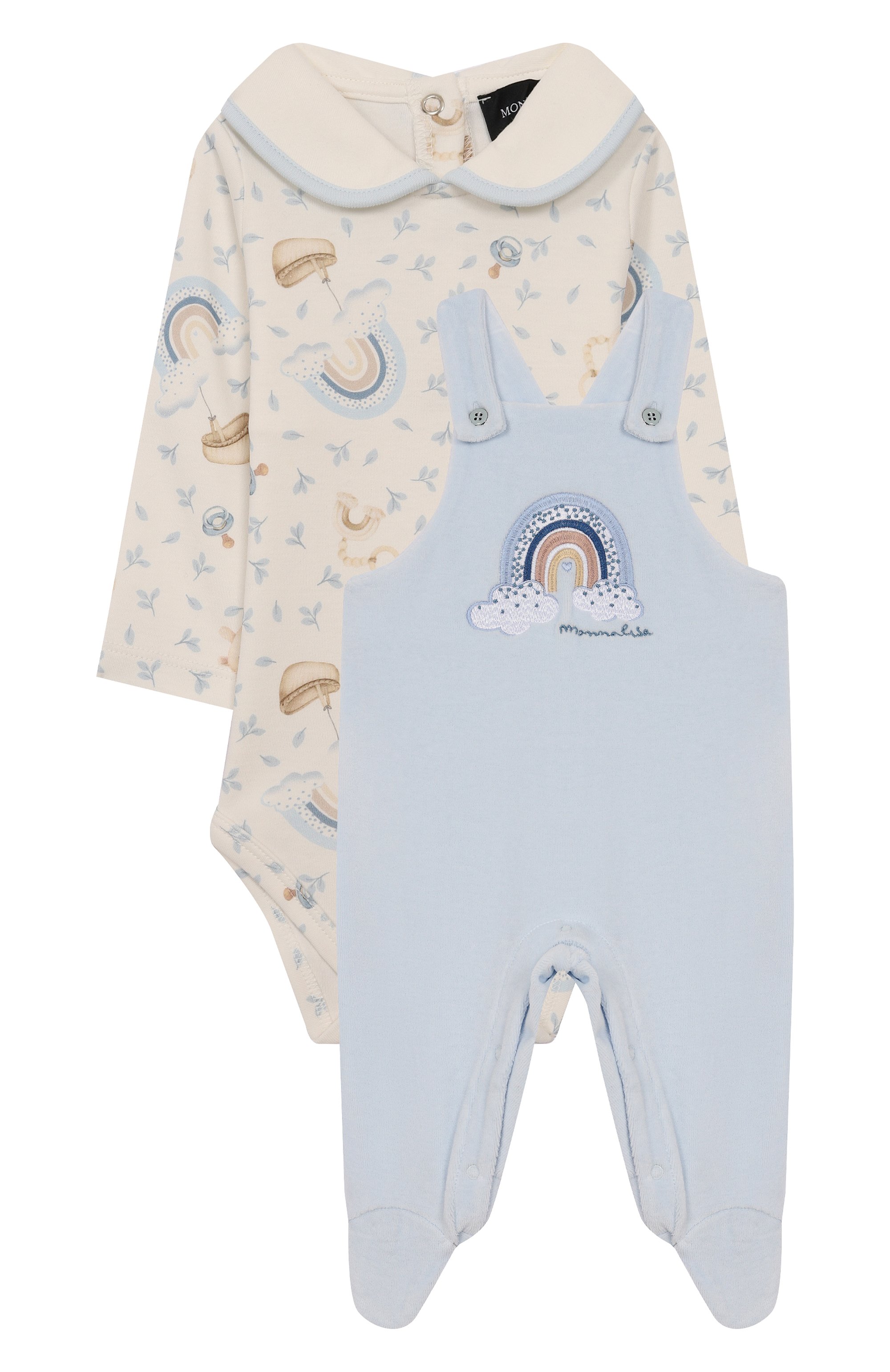 Комплект из комбинезона и боди MONNALISA, арт. 22F502, фото 1