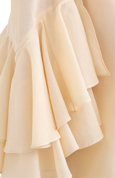 Хлопковая блузка TOTEME, арт. L0CARN0 203-702-704, фото 5