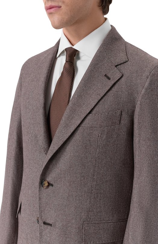 Шерстяной костюм Andrea Campagna VATICAN0/T25255-28/3_SET Коричневый  VATICAN0/T25255-28/3_SET Фото 6