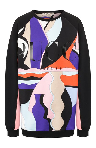 Женский хлопковый свитшот EMILIO PUCCI, арт. 9RJP55/9R997
