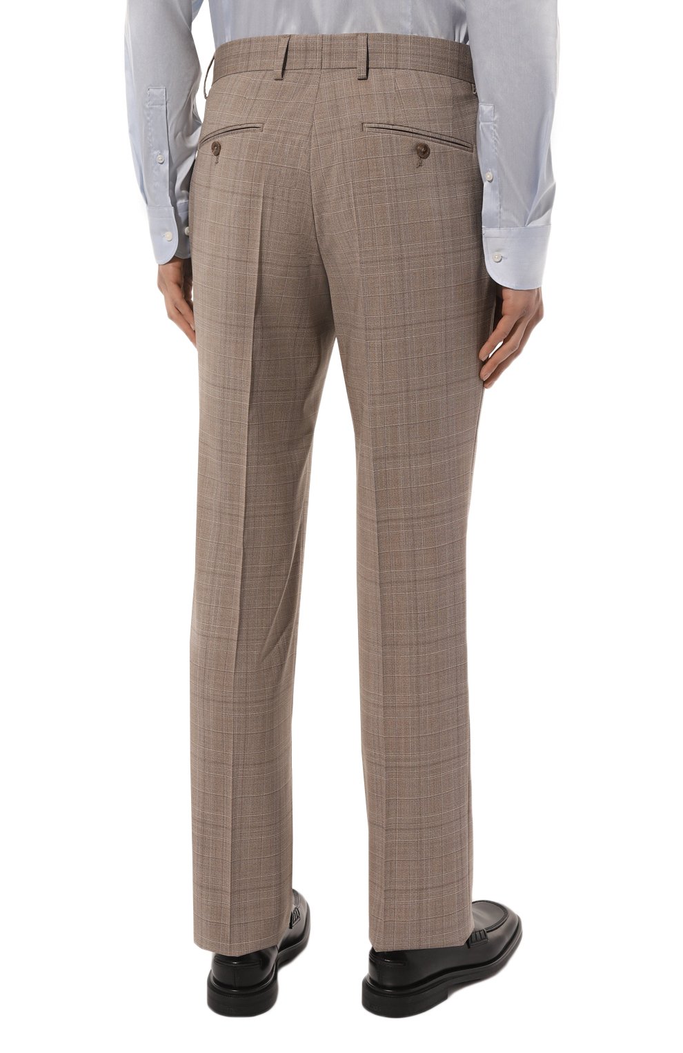 Шерстяной костюм BOSS бежевого цвета по цене 79100 руб., арт. 50489350, фото 5 Шерстяной костюм BOSS, арт. 50489350, фото 5