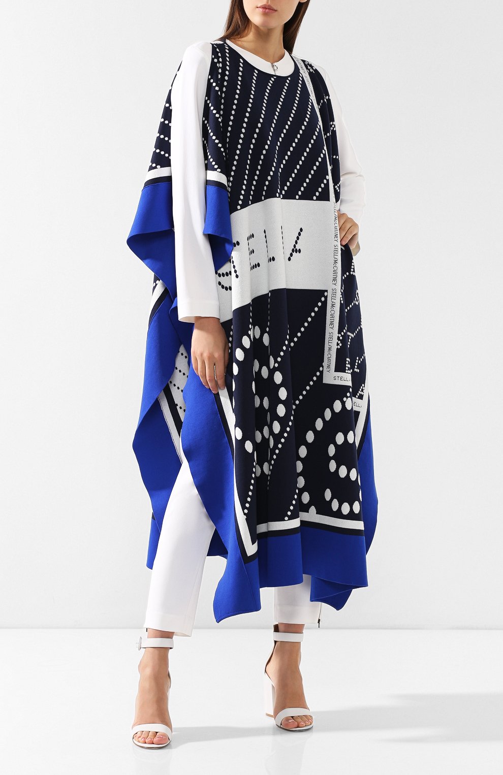 Пончо с логотипом бренда STELLA MCCARTNEY, арт. 553310/S1967, фото 2