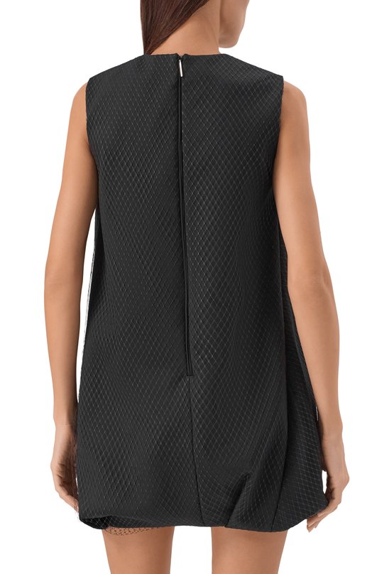 Шерстяное платье MSGM 3941MDA04XY/257605 Чёрный  3941MDA04XY/257605 Фото 3