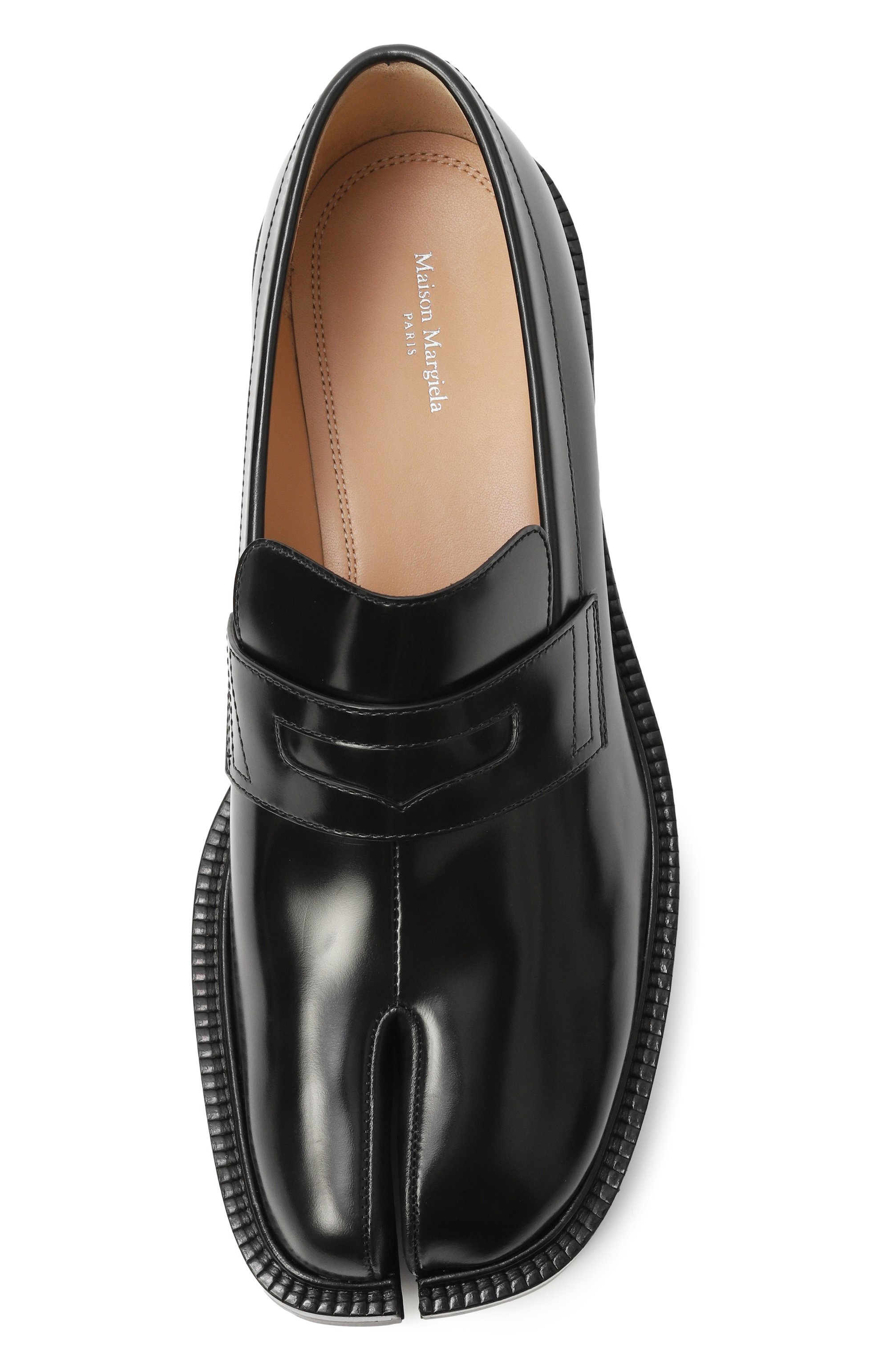 Кожаные пенни-лоферы tabi MAISON MARGIELA, арт. S58WR0110/P3827, фото 6