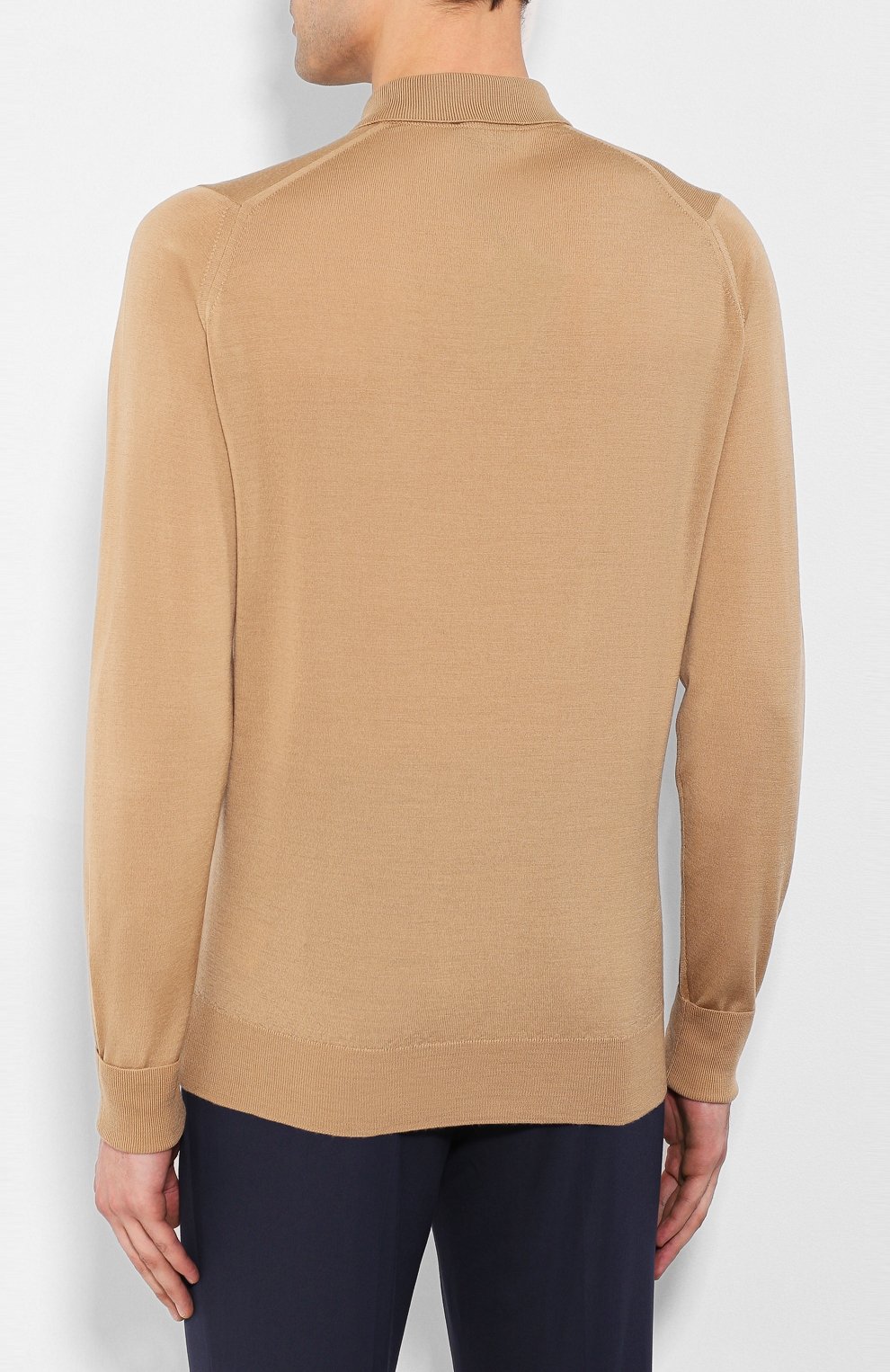 Шерстяное поло JOHN SMEDLEY, арт. D0RSET, фото 4