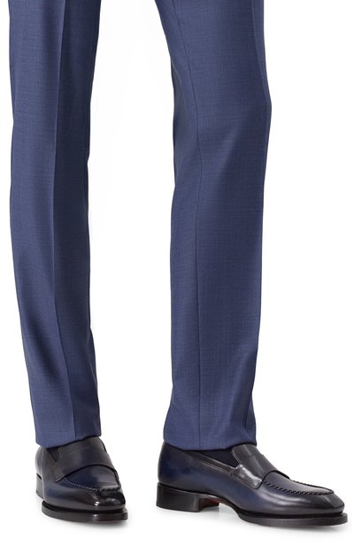 Кожаные лоферы arco SANTONI, арт. MLAG19204DD3HWVE, фото 3