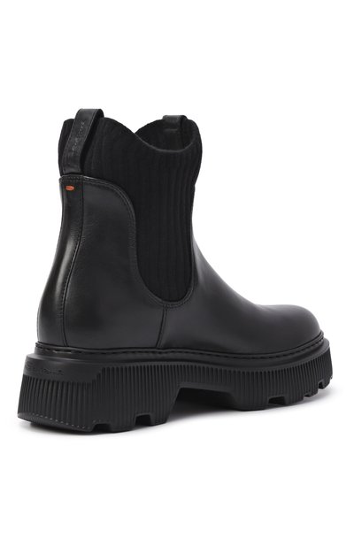 Кожаные челси SANTONI, арт. WTCG71705NERTDYL, фото 5