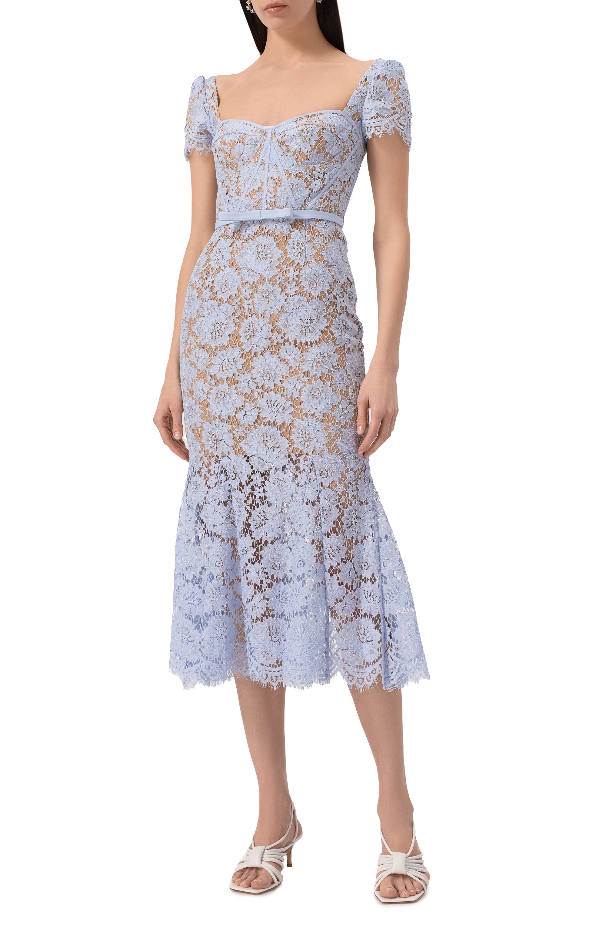 Платье SELF-PORTRAIT, арт. SS25048MBL, фото 3