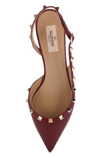 Кожаные туфли rockstud VALENTINO, арт. RW0S0H14/VCE, фото 5
