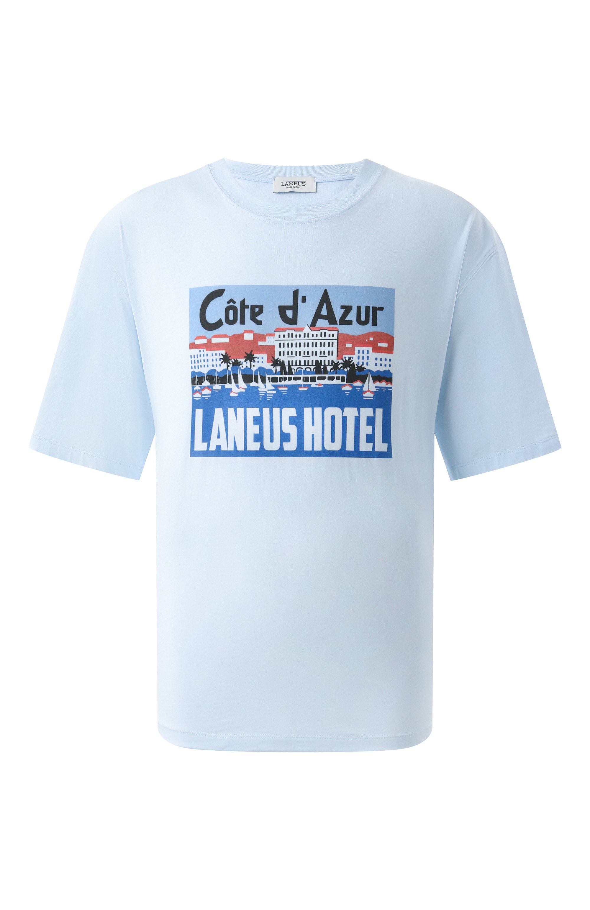 Хлопковая футболка LANEUS, арт. S5LAUATH100, фото 1