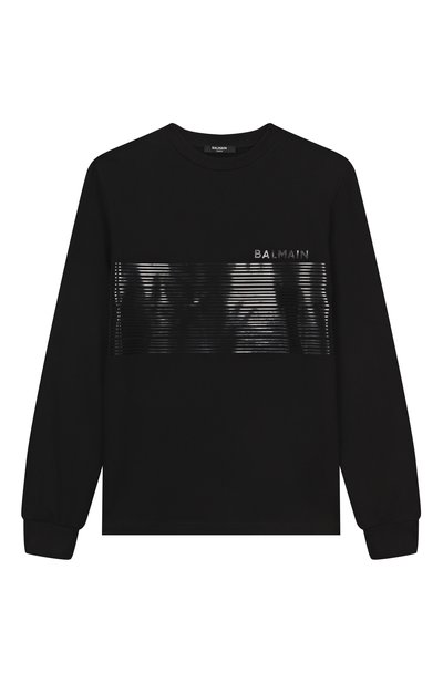 Хлопковый свитшот BALMAIN, арт. BX4R50