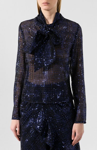 Блузка с пайетками SELF-PORTRAIT, арт. SP23-040S, фото 3