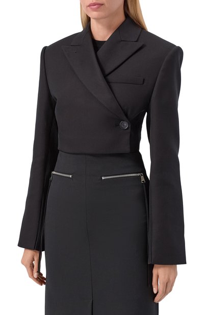 Комбинированный жакет SPORTMAX, арт. GAVIN0, фото 3