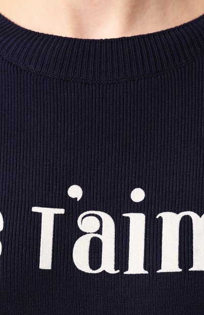 Хлопковый пуловер CELINE, арт. 2A27E821J, фото 5