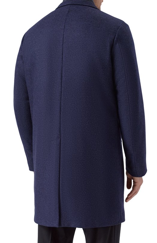 Шерстяное пальто Sartoria Latorre CTS056/UI0782 Синий  CTS056/UI0782 Фото 4