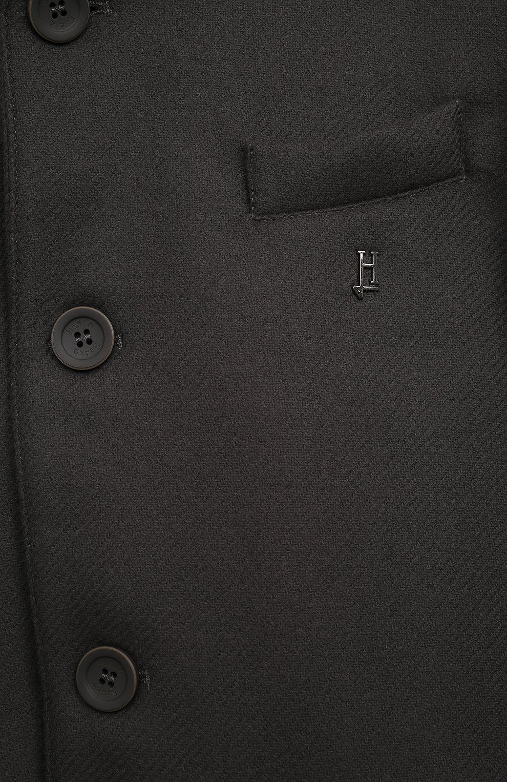 Шерстяное пальто HERNO, арт. GC000028B/33344/10A-14A, фото 3