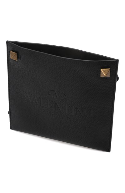 Кожаная сумка identity VALENTINO черного цвета по цене 108000 руб., арт. XY2B0A82/ZBT, фото 5 Кожаная сумка identity VALENTINO, арт. XY2B0A82/ZBT, фото 5