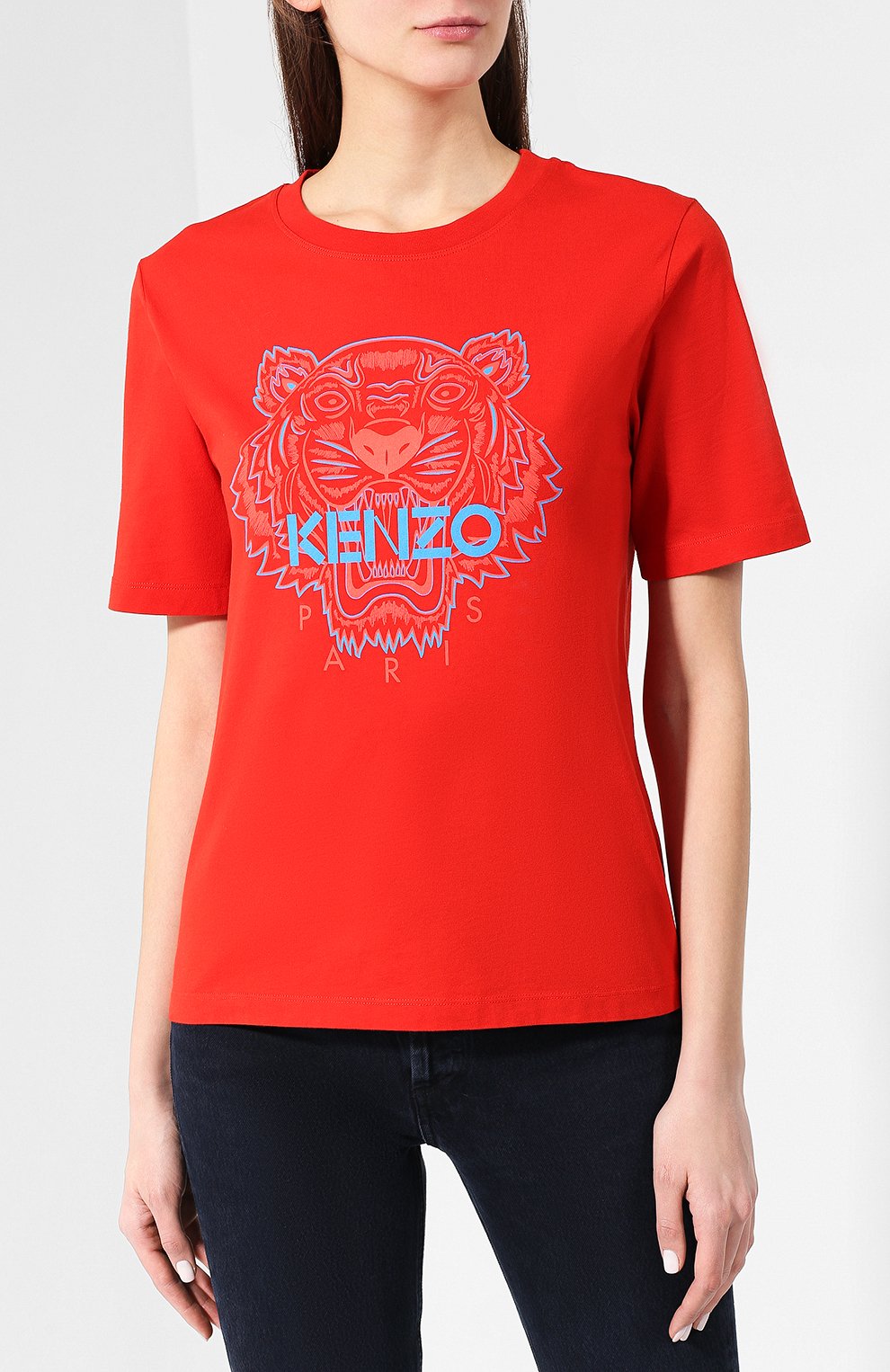 Хлопковая футболка KENZO, арт. 2TS7964YE, фото 3