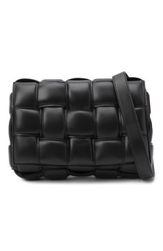 Женская сумка padded cassette BOTTEGA VENETA черного цвета, арт. 591970/VCQR1 | Фото 5 (Материал: Натуральная кожа; Сумки-технические: Сумки через плечо; Ремень/цепочка: На ремешке; Размер: medium; Региональные ограничения белый список (Axapta Mercury): RU; Материал сплава: Проставлено; Драгоценные камни: Проставлено)