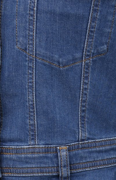 Джинсовое платье 7 FOR ALL MANKIND синего цвета по цене 32300 руб., арт. JSLLZ030WT, фото 5 Джинсовое платье 7 FOR ALL MANKIND, арт. JSLLZ030WT, фото 5