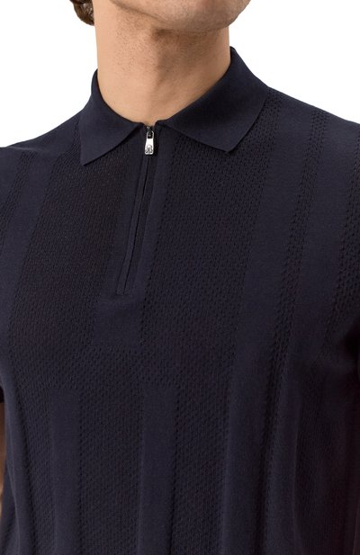 Хлопковое поло CORNELIANI, арт. 25M586-2525127, фото 5