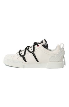 Кожаные кеды portofino DOLCE & GABBANA, арт. CS1783/AJ986, фото 4