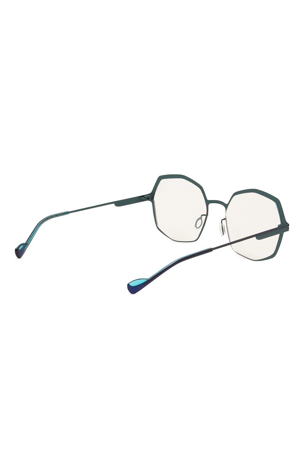 Оправа CAROLINE ABRAM бирюзового цвета по цене 34500 руб., арт. JENNY 257, фото 4 Оправа CAROLINE ABRAM, арт. JENNY 257, фото 4