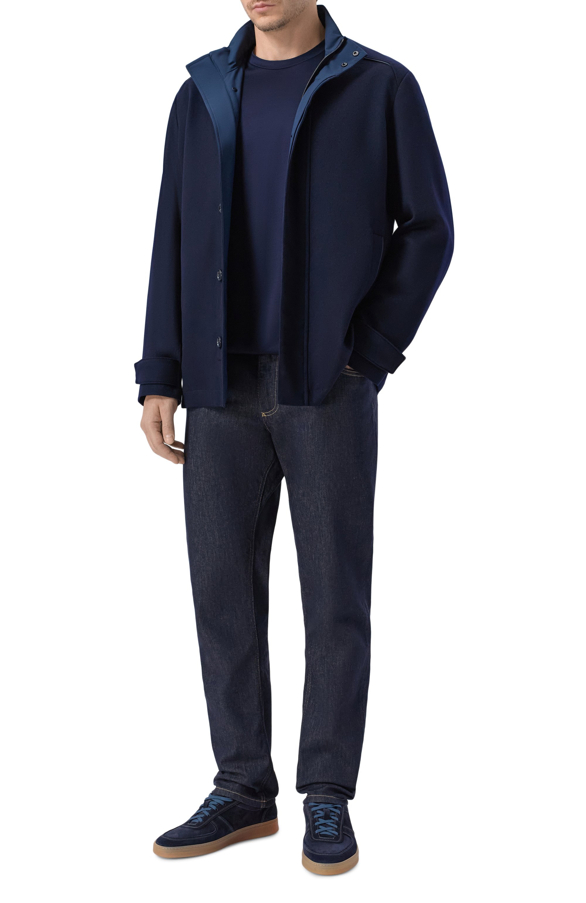 Хлопковый лонгслив PAUL&SHARK, арт. 26411018, фото 2