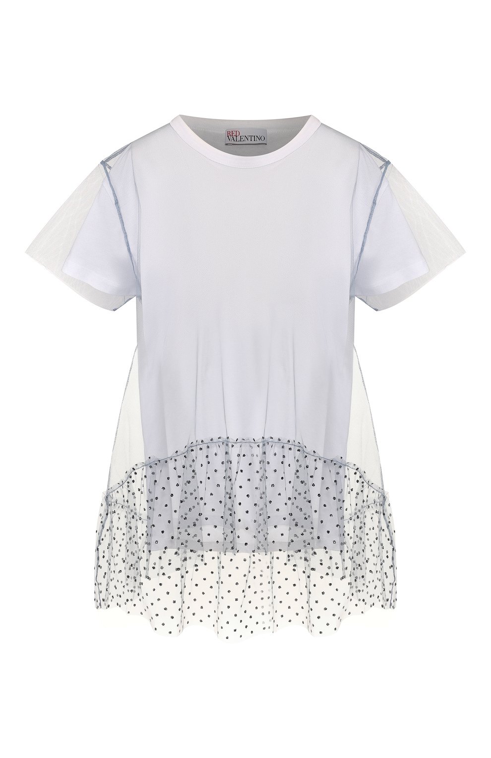 Хлопковая футболка REDVALENTINO, арт. TR3MG05N/4YB, фото 1