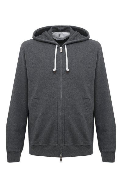 Хлопковая толстовка BRUNELLO CUCINELLI, арт. MTU14B2038, фото 1