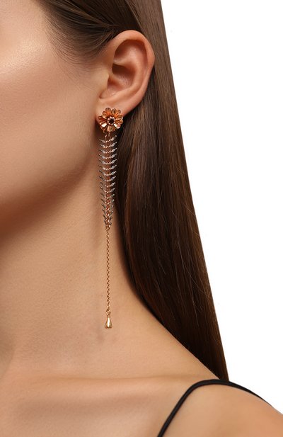 Серьги цветок папоротника MIDGARD PARIS, арт. 5616, фото 2