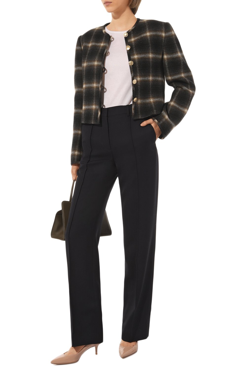 Кожаные туфли gianvito 55 GIANVITO ROSSI бежевого цвета по цене 87600 руб., арт. G20336.55RIC.VERPEAH, фото 2 Кожаные туфли gianvito 55 GIANVITO ROSSI, арт. G20336.55RIC.VERPEAH, фото 2