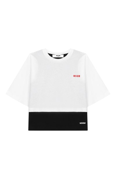 Хлопковый топ MSGM KIDS, арт. S6MSJGTH092