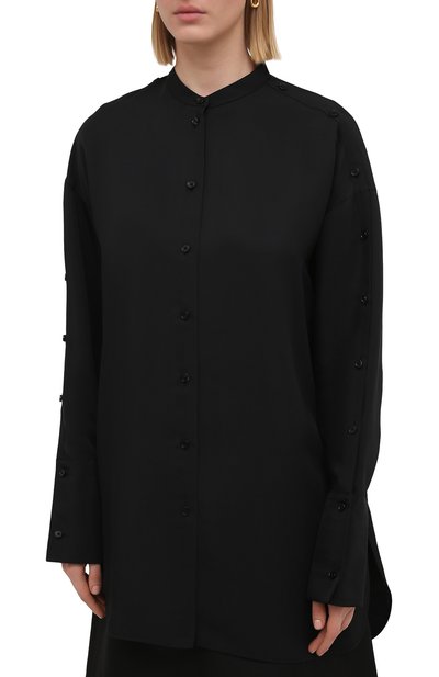 Рубашка из вискозы и шелка JIL SANDER, арт. JSPS601104-WS391900, фото 3