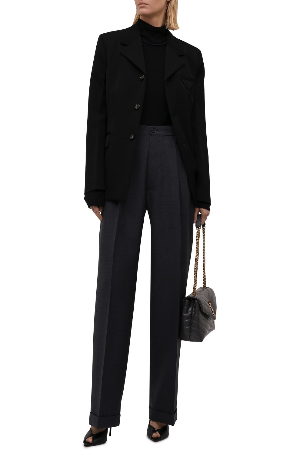 Водолазка из вискозы шелка LOEWE, арт. S540Y07X60, фото 2