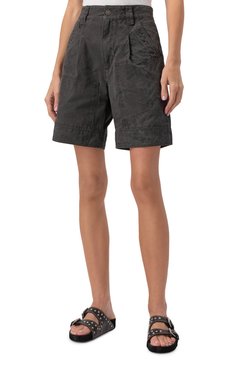 Хлопковые шорты ISABEL MARANT ETOILE, арт. 25PSH0190FA/C1G01E, фото 3