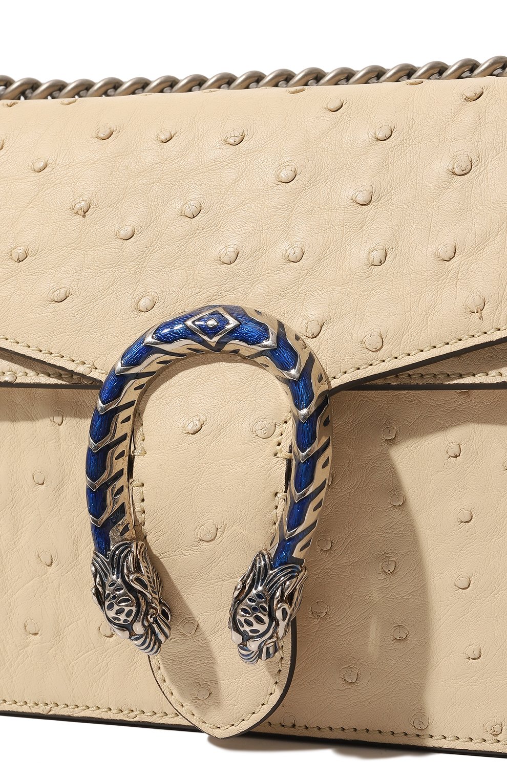 Сумка dionysus small из кожи страуса GUCCI, арт. 400249 EY0IN, фото 3