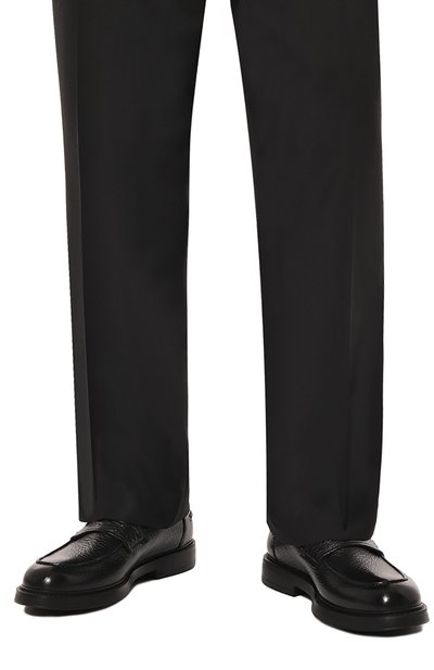 Кожаные пенни-лоферы DOUCAL'S, арт. DU3370BRUXUF241N, фото 3