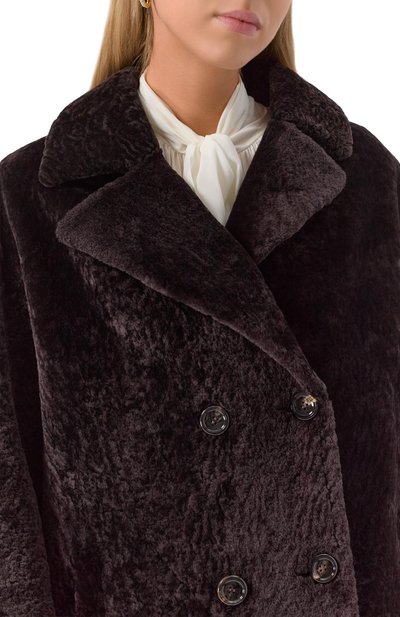 Дубленка из овчины MANZONI24, арт. 25M1213-S23N, фото 5