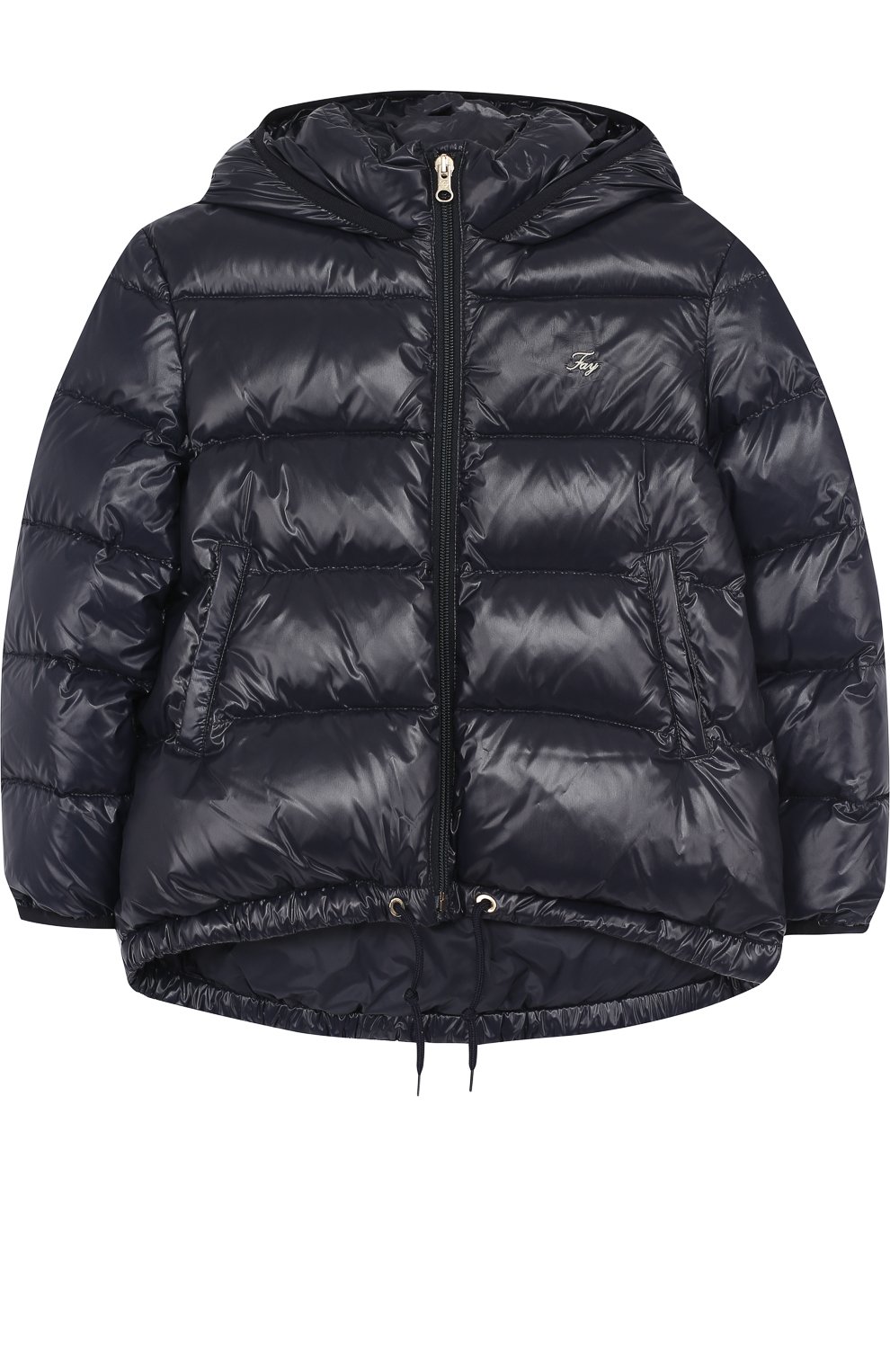 Пуховая куртка с капюшоном FAY JUNIOR, арт. NBQ36358070, фото 1