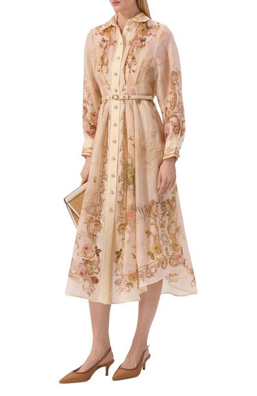 Туфли Minorca Gianvito Rossi G95509.55RIC.MBNCUCU Бежевый  G95509.55RIC.MBNCUCU Фото 3